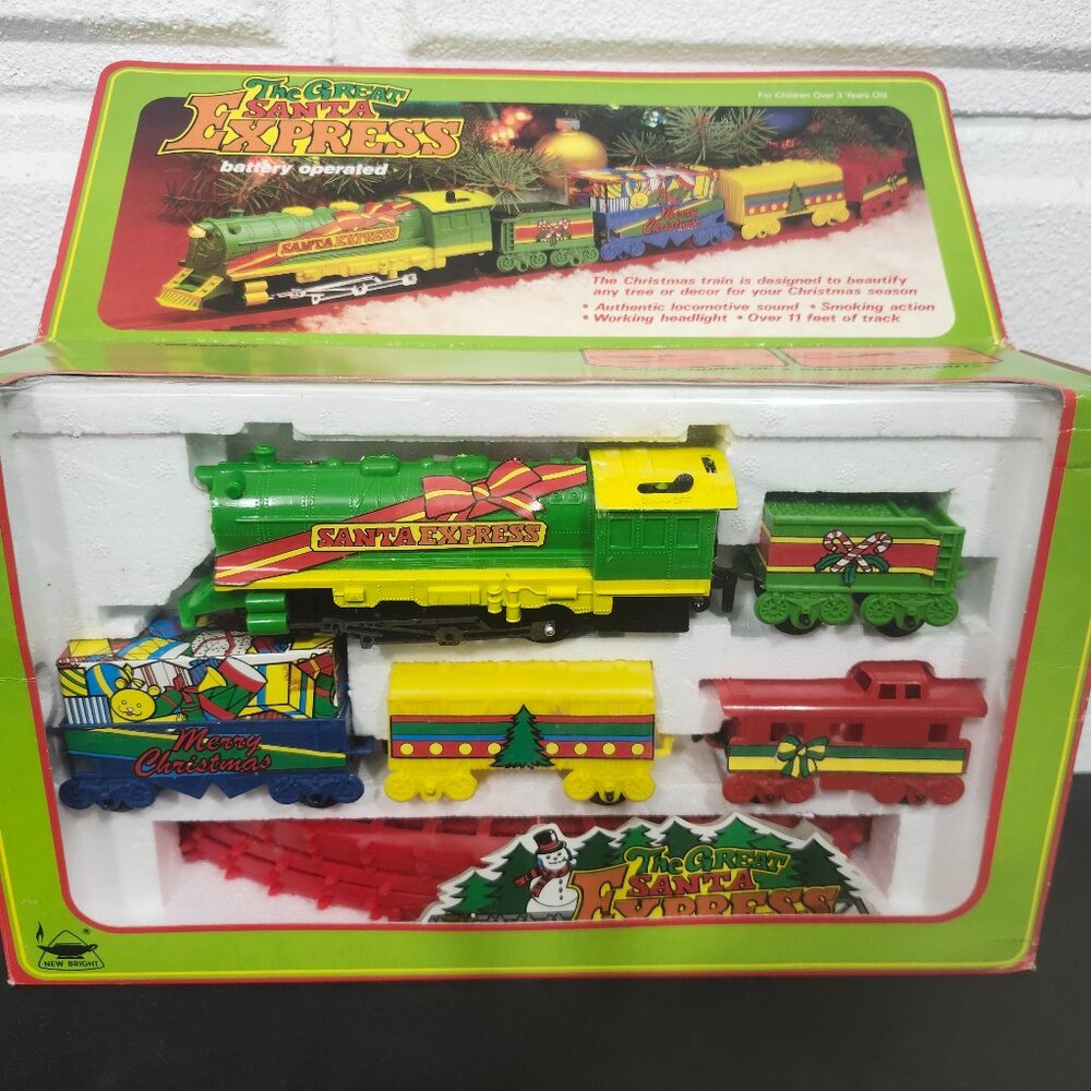 Vintage The Great Santa Express From 1987 in Original Box